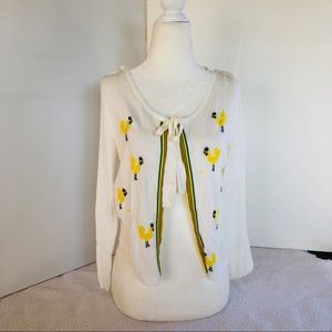 Anthropologie Sweaters - Anthropologie Field Flower Rooster cardigan Anthropologie Sweaters - Anthropologie Field Flower Rooster cardigan